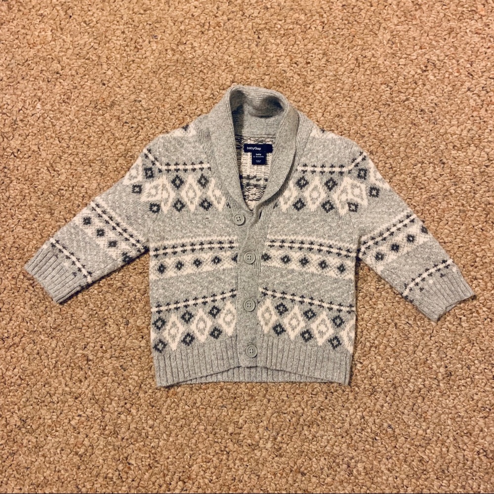 BabyGap 12-18 months cardigan sweater